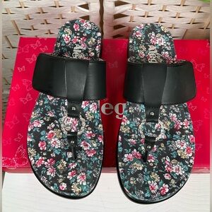 Alegria Moxi Enchanting Black Sandal 7- 7.5